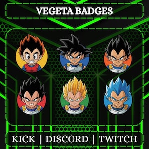 Anime Badges For Twitch | Twitch Sub & Bit Badges | Character Sub Badges | Stream Badges | Discord Badges | Kick Badges.