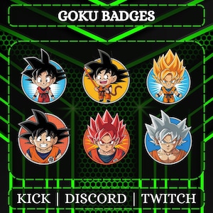 6 Anime Sub Badges | Twitch | YouTube | Kick | Bit Badges | Twitch Sub Badges | Streaming Badges | Fictional Badges | Premade Badges.