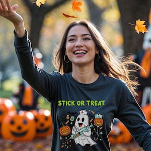 Er Nurse Halloween Shirt Spooky Emergency Department Sweatshirt, Halloween Nurse Tee, Boo Boo Crew, Ed Nurse Gift, Er Tech Shirt