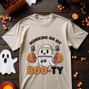 Halloween Gym Shirt For Women, Funny Weightlifting Shirt, Muscle Mommy Fitness Tee, Goth Mom Workout Top, Spooky Halloween Shirt