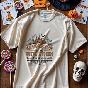 Sanderson Witch Museum Shirt Halloween Sweatshirt For Spooky Season, Witches Party Tee, Cute Witch Museum Top, Halloween Gift Idea