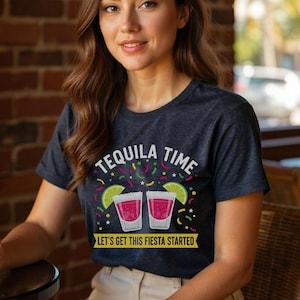 Cinco De Mayo Shirt For Fiesta Celebrations, Fun Mexican Party Tee, Festive Preppy Shirt, Great Cinco De Mayo Gift Idea