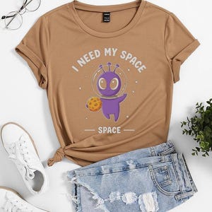 I Need Space T-Shirt Funny Astronaut Shirt, Cosmic Tee, Gift For Him, Custom Constellation Space Lover Shirt