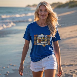 I Got Pegged At Cracker Barrel Shirt Funny Unisex T-Shirt, Old Country Store Trending Shirt, Shirts That Go Hard, Gift For Friends
