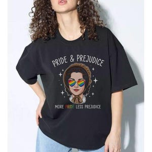 More Pride Less Prejudice Shirt Lgbtq Pride Month Sweatshirt, Equality Gift, Lesbian Gay Pride Top, Proud Ally, More Pride Apparel