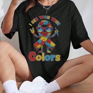 Bitte seien Sie geduldig, ich habe Autismus Shirt, Autismus Bewusstsein Geschenk, Autistischer Pinguin Vintage Shirt, Freizeitkleidung für ihn oder sie
