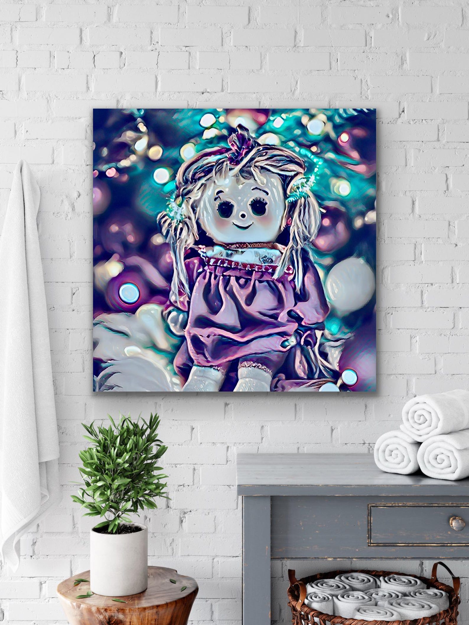 Sweet Rag Doll Nursery Decor: Instant Digital Print for Baby or ...