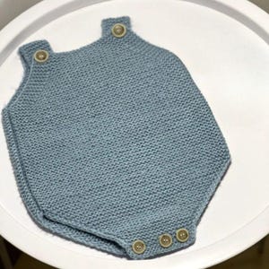 Organic Cotton Baby Knit Bodysuit, Knitted Outfits for Newborn, Cotton Newborn Romper, Baby Shower Gifts, Newborn Gifts, Coming Home Outfit