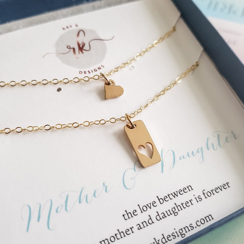Mother Daughter Necklace Etsy — free download