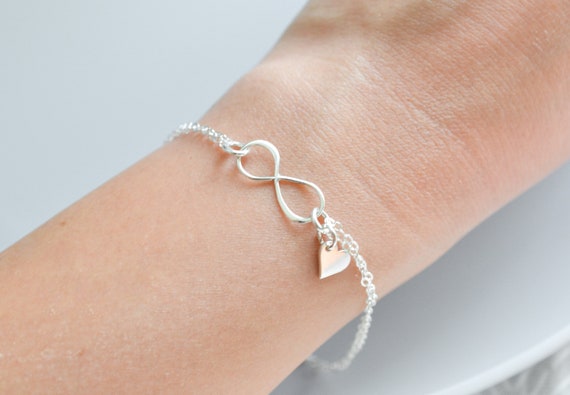 Best Friend Bracelets for Heart Infininty One for You One for Me