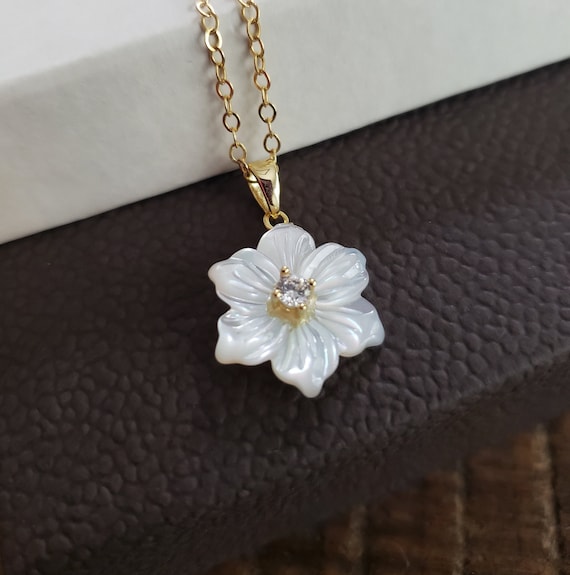 blossom charms necklace