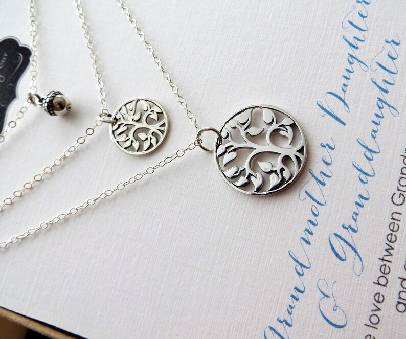 Generations Jewelry Tree of Life Necklace Acorn Set New Etsy