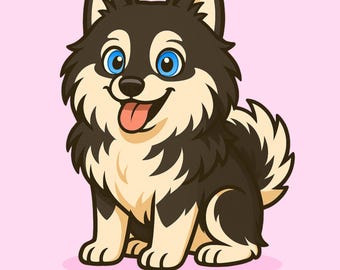 Tierportrait, personalisierte Hunde Illustration (Digitaler Download)