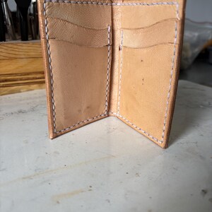 Cartera plegable Jain sencilla hecha a mano