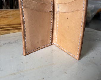 Cartera plegable Jain sencilla hecha a mano