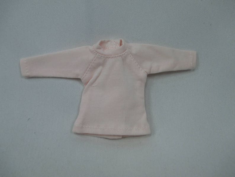 Handcrafted clothing outfit for Blythe doll long sleeve Sweater Tee shirt SD-7