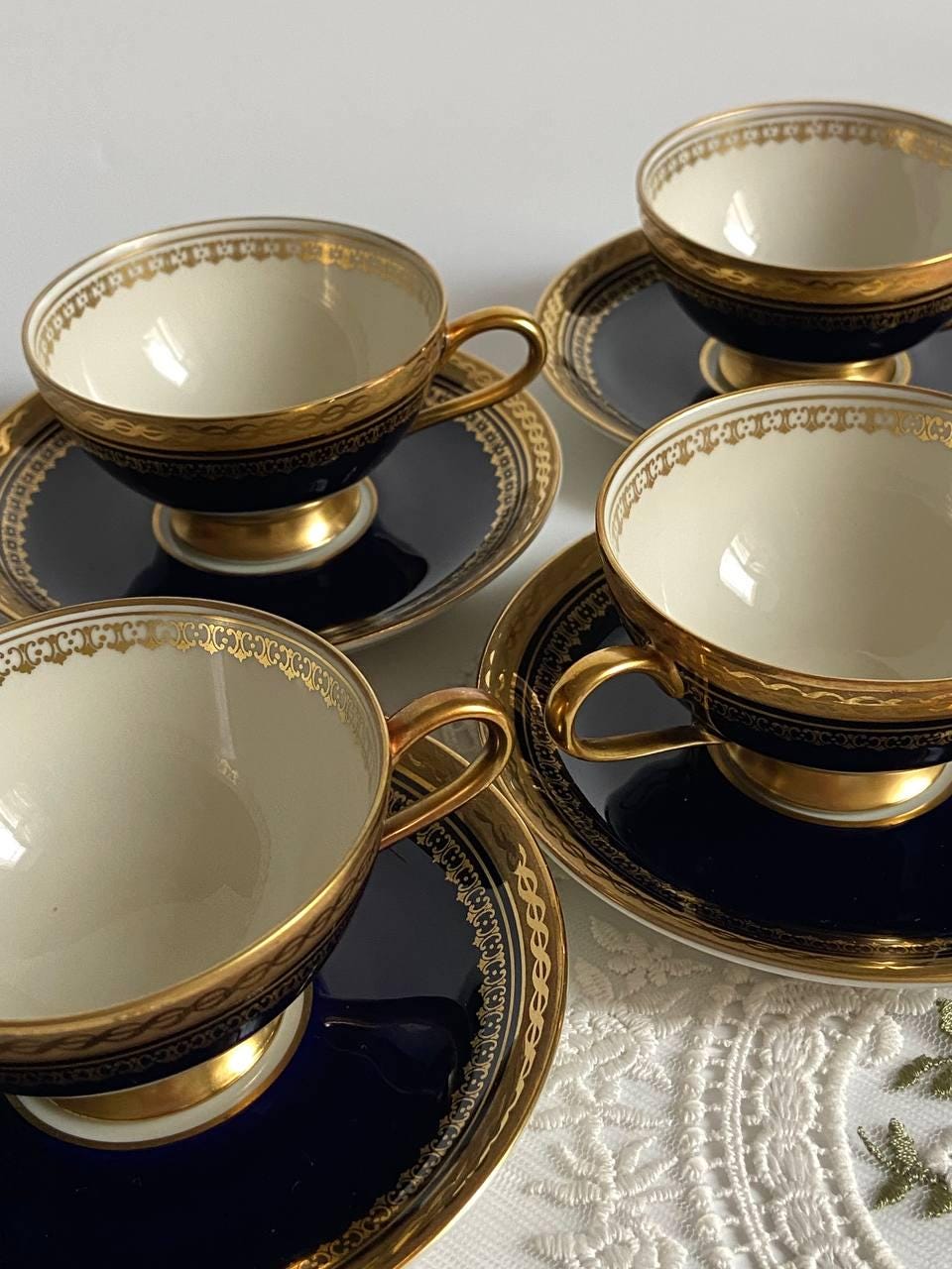 Rosenthal blue gold - Etsy 日本