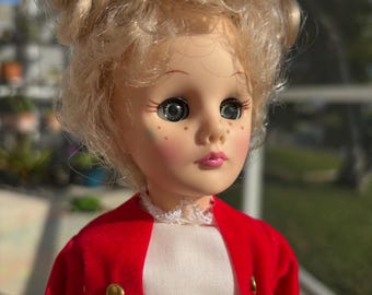 Vintage Effanbee Composition Doll with Original Tag | 1940s–1950s | Collectible Doll
