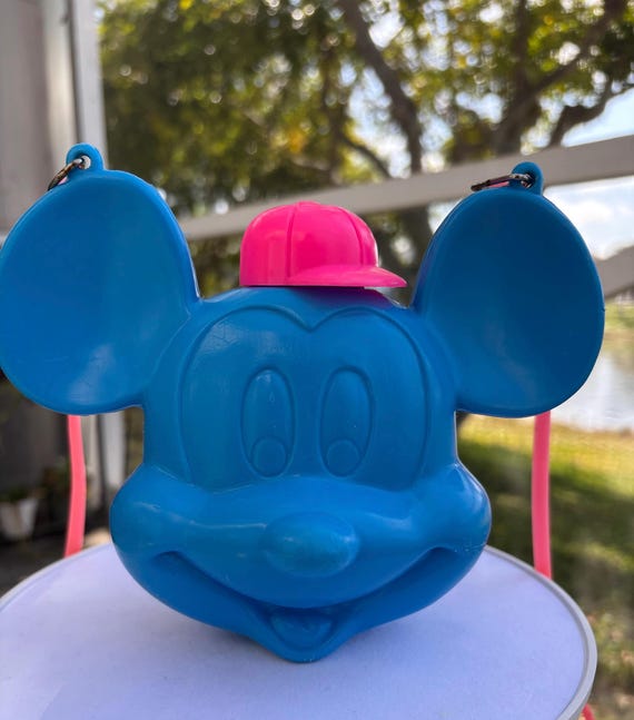 ミッキーマウス 水筒 ディズニーパーク ヴィンテージ ミッキーマウス プラスチック製 水筒 ウォーターボトル