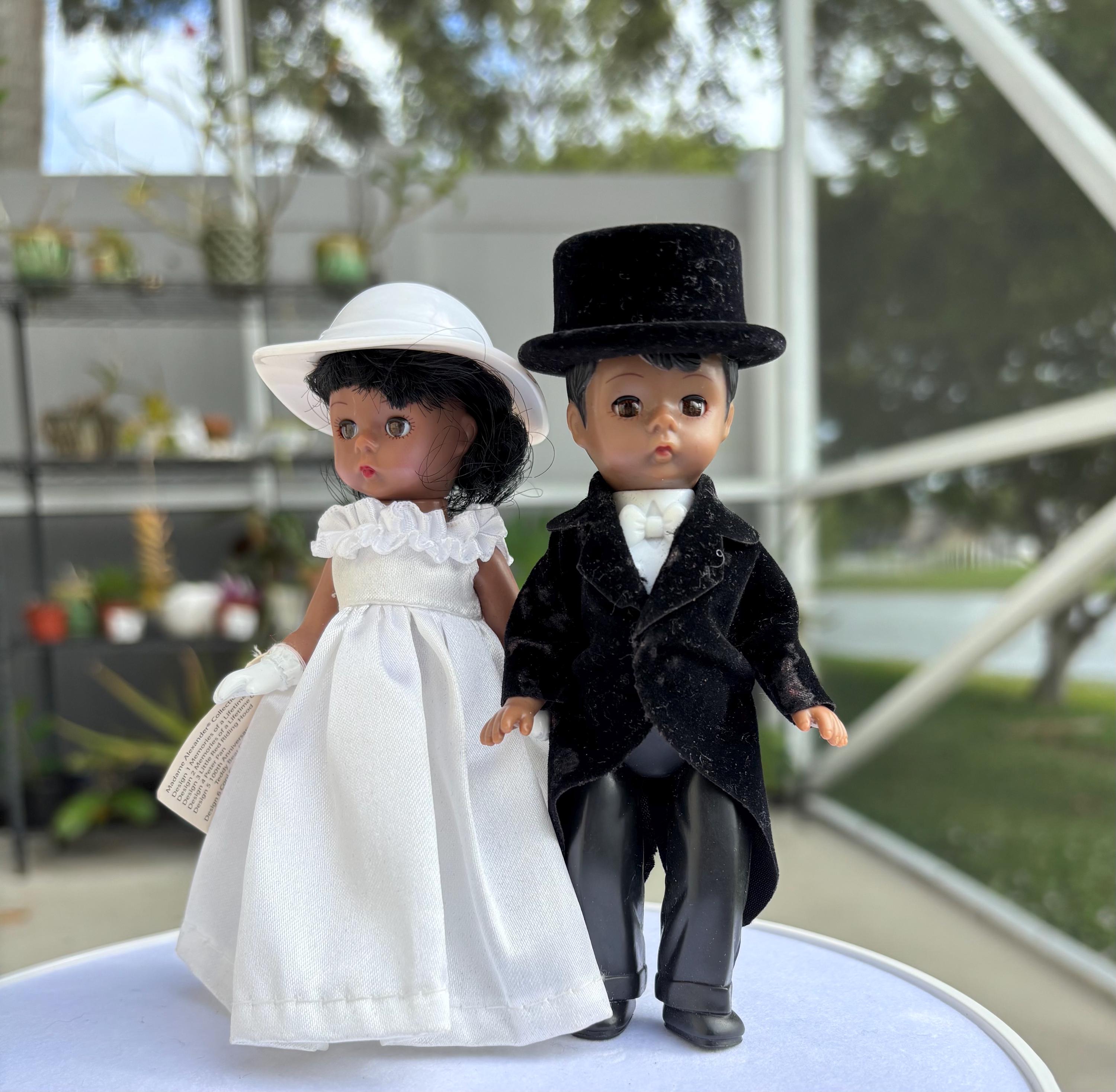 Vintage Madame Alexander Bride & Groom Mini Doll Set – Mcdonald's