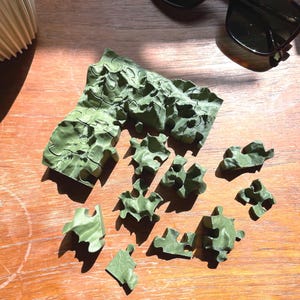 3D Mountain Puzzle Gift for Hikers | Custom UK Peak Terrain Map | Interlocking Topographic Model | Lake District, Scotland, Eryri Souvenir