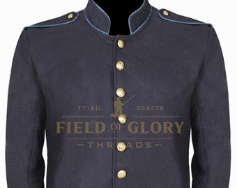 Civil War Union Infantry - Shelljack - met schouderbanden en Sky Trim