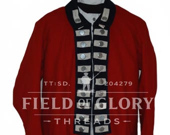 Redcoat Frock Coat & Tunic - British Army 18th Century Uniform