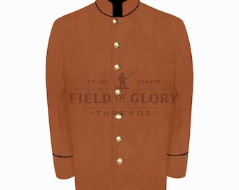 Butternut CS Sack Coat - All colors  PIPING trim