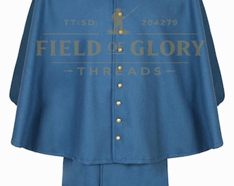US Civil War Double Breast Greatcoat - US Mounted Services All Colors Available!