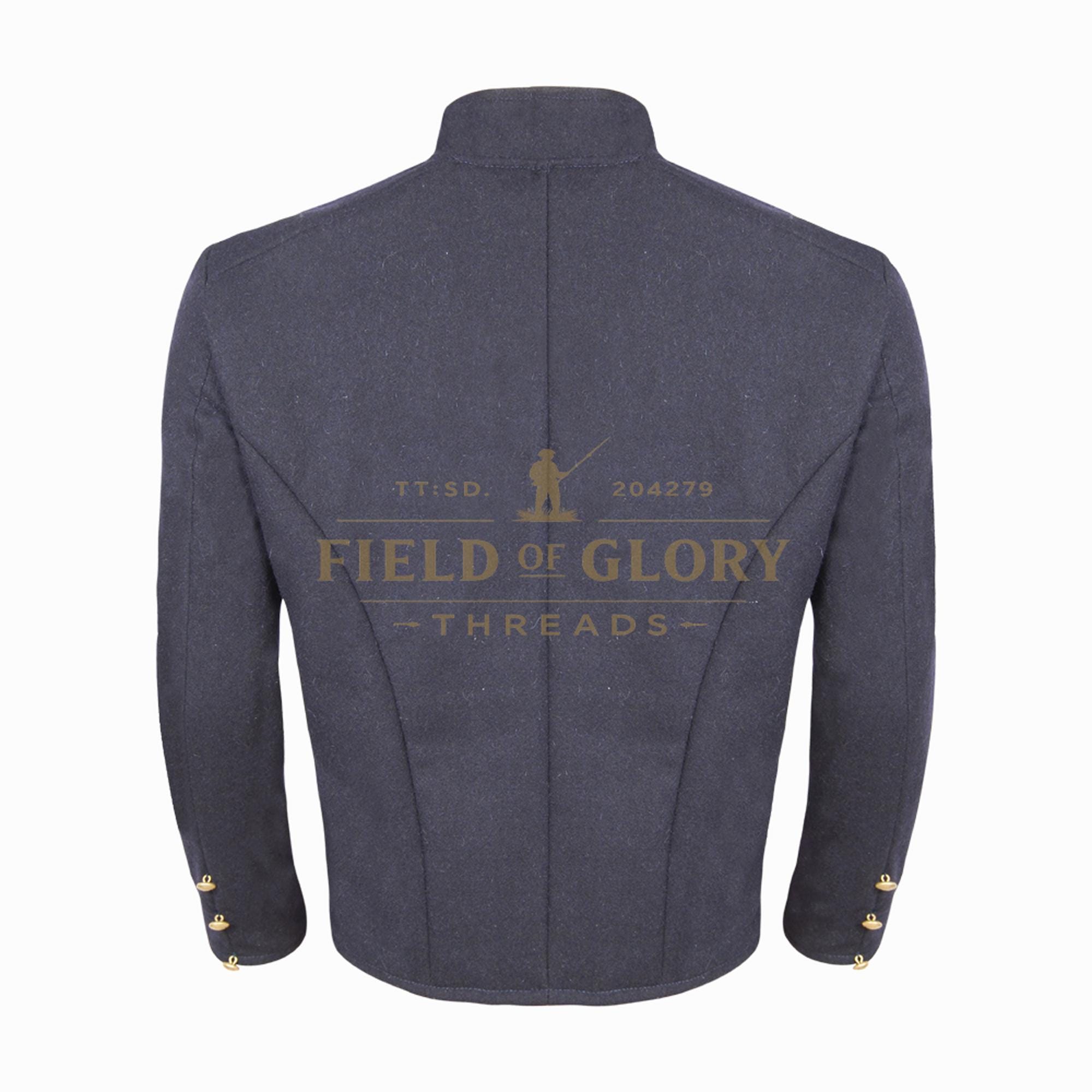 Navy Shell Jacket Design US Civil War Union Navy Shell Jacket Double Breasted Wool Coat All ...
