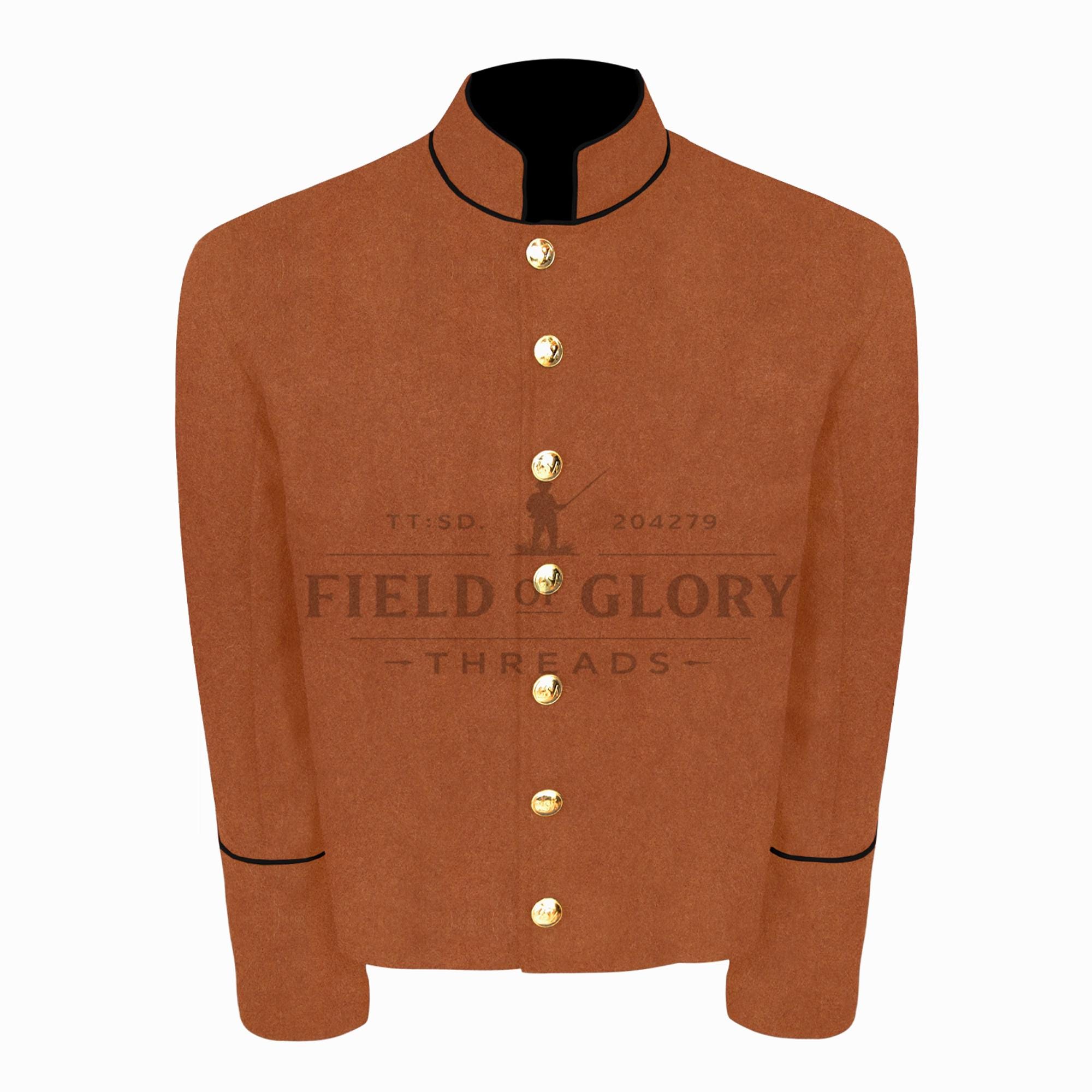 Confederate Butternut Shell Jacket From the U.S. Civil War Era ...