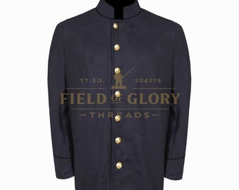 Navy CS Sack Coat - All colors  PIPING