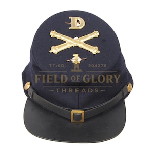 Union Navy Artillery Kepi – Civil War Era Reproduction with "D1" Badge