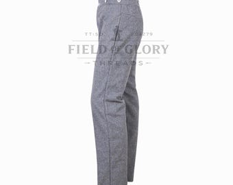 Wollen broek burgeroorlog Zuidelijke officier — alle maten beschikbaar