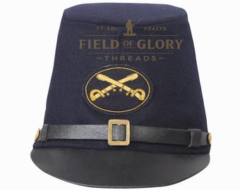 U.S. Civil War Union Cavalry Kepi - M1858 Reproductie hoed - blauwe wol