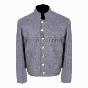Civil War Union Regulation Enlisted Cavalry Musician Wool Shell Jacket at Men's Clothing
