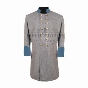 Core Plus Group Civil War Union Senior Double Breasted Officer Frock Coat 100 Wool Historical Reenactment Uniform