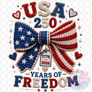 Patriotic Faux Crochet PNG Bundle, 4th of July Sublimation Designs, USA Summer Clipart, 300DPI (Digital Download).
Patriotic faux crochet clipart bundle featuring 16 red, white, and blue PNG designs including popsicles, bows, sunglasses, eagle, dog, flowers, cherries, and USA-themed summer graphics.
patriotic png, faux crochet png, 4th july bundle, usa sublimation, crochet usa png, patriotic shirt png, usa babe png, sweet liberty png, freedom bow png, paws and stripes, summer usa design