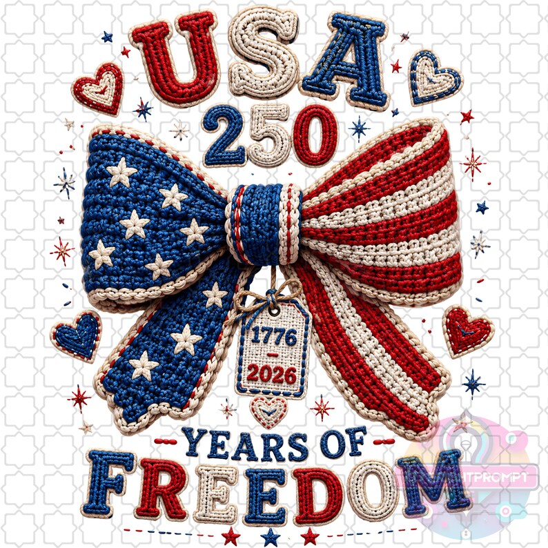 Patriotic Faux Crochet PNG Bundle, 4th of July Sublimation Designs, USA Summer Clipart, 300DPI (Digital Download).
Patriotic faux crochet clipart bundle featuring 16 red, white, and blue PNG designs including popsicles, bows, sunglasses, eagle, dog, flowers, cherries, and USA-themed summer graphics.
patriotic png, faux crochet png, 4th july bundle, usa sublimation, crochet usa png, patriotic shirt png, usa babe png, sweet liberty png, freedom bow png, paws and stripes, summer usa design
