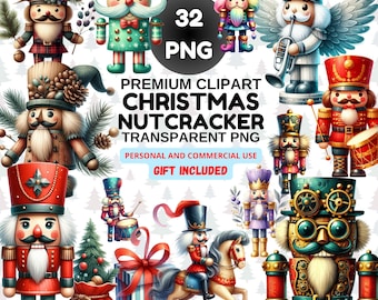Nutcracker Ballet Clipart, Sugar Plum Fairy Christmas Ballerina PNG, Candyland Graphics