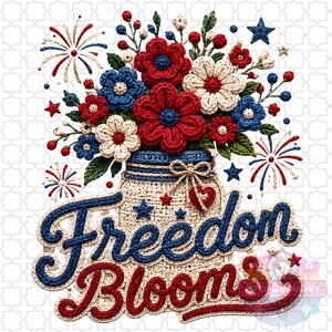 Patriotic Faux Crochet PNG Bundle, 4th of July Sublimation Designs, USA Summer Clipart, 300DPI (Digital Download).
Patriotic faux crochet clipart bundle featuring 16 red, white, and blue PNG designs including popsicles, bows, sunglasses, eagle, dog, flowers, cherries, and USA-themed summer graphics.
patriotic png, faux crochet png, 4th july bundle, usa sublimation, crochet usa png, patriotic shirt png, usa babe png, sweet liberty png, freedom bow png, paws and stripes, summer usa design