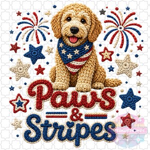 Patriotic Faux Crochet PNG Bundle, 4th of July Sublimation Designs, USA Summer Clipart, 300DPI (Digital Download).
Patriotic faux crochet clipart bundle featuring 16 red, white, and blue PNG designs including popsicles, bows, sunglasses, eagle, dog, flowers, cherries, and USA-themed summer graphics.
patriotic png, faux crochet png, 4th july bundle, usa sublimation, crochet usa png, patriotic shirt png, usa babe png, sweet liberty png, freedom bow png, paws and stripes, summer usa design