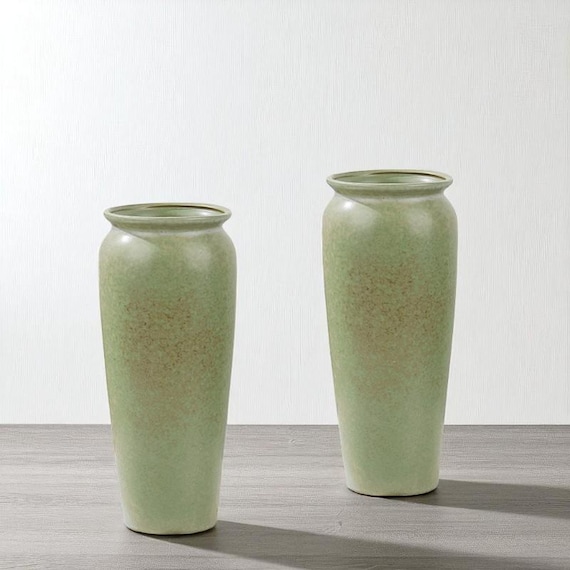 手作り陶器の花瓶 – 水耕栽培用のレトロな陶器 - Etsy 日本