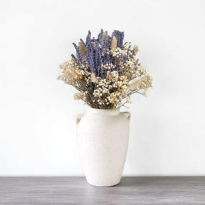 Large Ceramic Pottery Vase | Stoneware Vase for Dried Flowers | Boho Farmhouse Decor | Living Room Accent | Housewarming Gift Idea