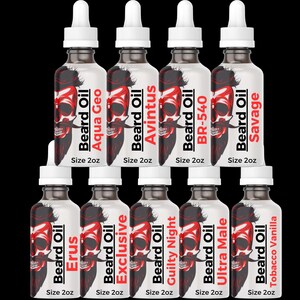 2oz Cologne scented beard oil, Best beard oil! Beard growth oil has 11 natural beard oils for beard growth, beard moisturizer, beard care