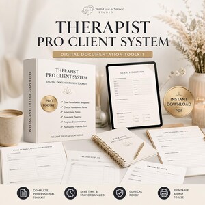 Therapist Client System | Clinical Documentation, Case Formulation Toolkit (PDF)
