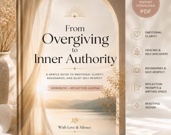 Emotional Healing Guide: Boundaries & Self-Worth Workbook (PDF)
