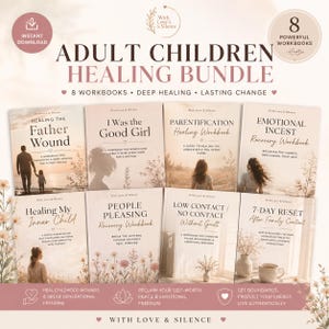 Adult Children Healing Bundle | Childhood Trauma, Father Wound, Inner Child (PDF Download)