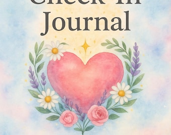 Daily Emotional Check-In Journal: Digital PDF Mood Tracker | Reflection Gift for Self-Care & Wellness