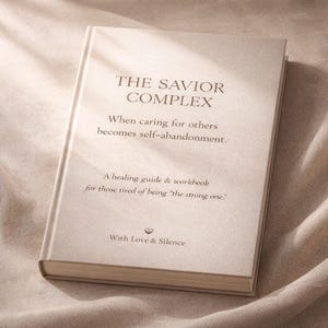 Savior Complex Healing Workbook | Codependency Recovery Guide (PDF Download)